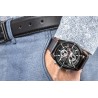 Zegarek Męski Giewont Chronograph Sapphire Czarny GW8810-A1