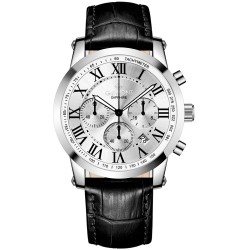 Zegarek Męski Giewont Chronograph Sapphire Srebrny GW6260-A1