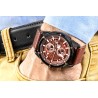 Zegarek Męski Giewont Chronograph Sapphire Czarno Brązowy GW8810-A3