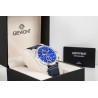 Zegarek Męski Giewont Chronograph Sapphire Srebrno Niebieski GW8810-A2