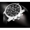 Zegarek Męski Giewont Chronograph Sapphire Srebrno Czarny GW6260-A2
