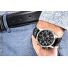 Zegarek Męski Giewont Chronograph Sapphire Srebrno Czarny GW6260-A2