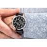 Zegarek Męski Giewont Chronograph Sapphire Srebrno Czarny GW6260-A2