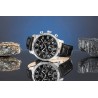 Zegarek Męski Giewont Chronograph Sapphire Srebrno Czarny GW6260-A2