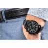 Zegarek Męski Giewont Chronograph Sapphire Czarny GW6260-A3