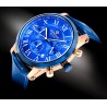 Zegarek Męski Giewont Chronograph Sapphire Miedziano Niebieski GW6260-A5