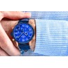 Zegarek Męski Giewont Chronograph Sapphire Miedziano Niebieski GW6260-A5