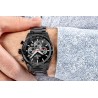 Zegarek Męski Giewont Chronograph Sapphire Czarny GW9140-B2