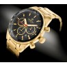 Zegarek Męski Giewont Chronograph Sapphire Złoto Czarny GW9140-B4