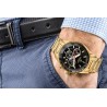Zegarek Męski Giewont Chronograph Sapphire Złoto Czarny GW9140-B4