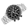 Zegarek Męski Giewont Chronograph Sapphire Srebrno Czarny GW9580-B1