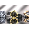 Zegarek Damski Giewont Sapphire Złoto Czarny GW2720-B4