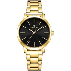 Zegarek Damski Giewont Sapphire Złoto Czarny GW2360-B3