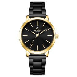Zegarek Damski Giewont Sapphire Złoto Czarny GW2360-B4