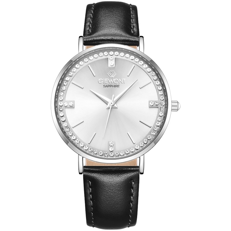 Zegarek Damski Giewont Sapphire Srebrny GW5390-A1