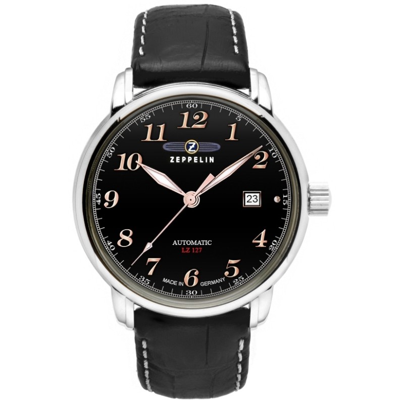 Zegarek Męski ZEPPELIN LZ127 Graf Zeppelin Automatik 7656-2 + BOX