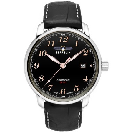 Zegarek Męski ZEPPELIN LZ127 Graf Zeppelin Automatik 7656-2 + BOX