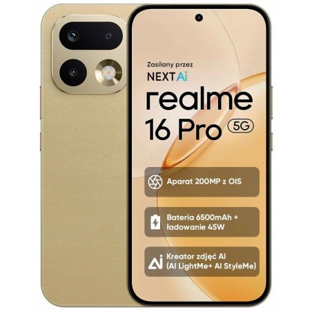 REALME 16 PRO 5G 6,78" 8/512GB AMOLED 144Hz BT5.4 WIFI6 GPS NFC