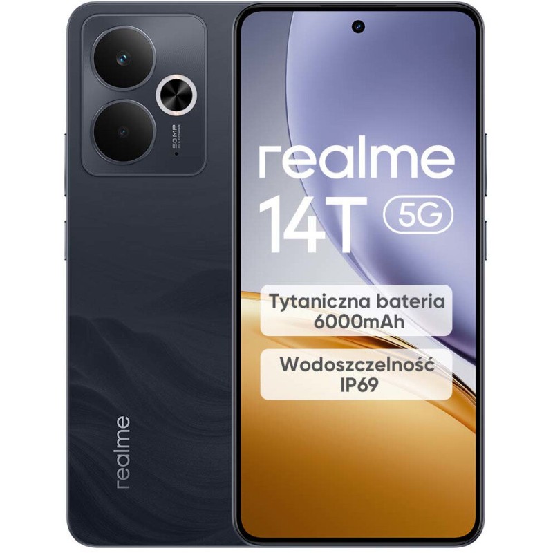 REALME 14T 5G 6,67" 8/256GB AMOLED 120Hz BT5.3 WIFI5 NFC GPS